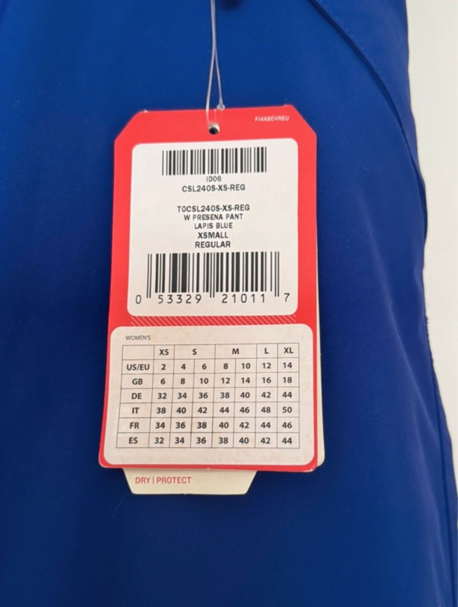 North Face Pantaloni: The North Face Ski Trousers Lapis Blue – Nuovo e nell'imballaggio originale da Château-d'Oex venduto da rob_h8g8 4