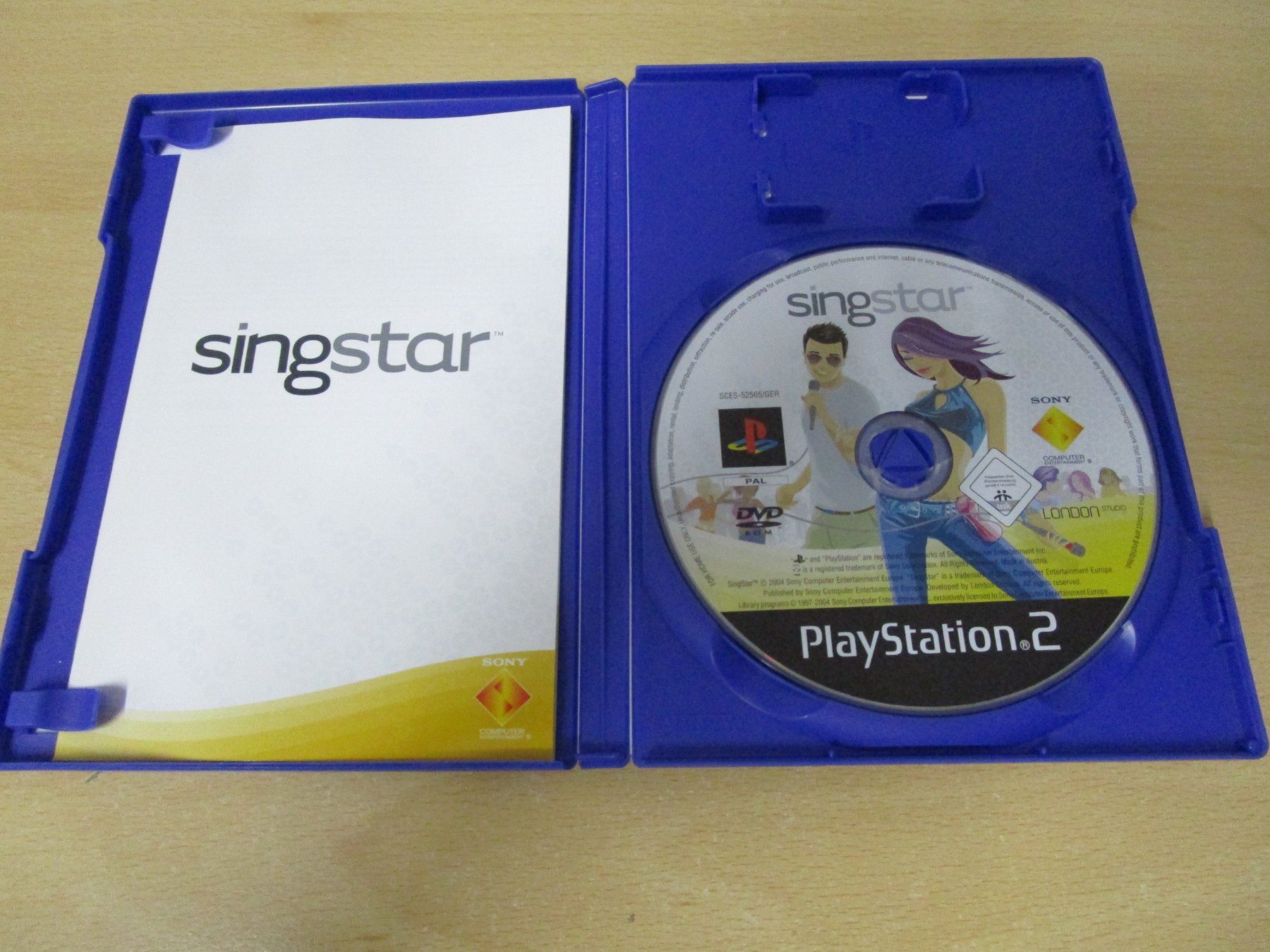 Sony Giochi: Singstar Sing Star Sony Playstation 2 PS2 – Usato da Goldau venduto da agestuffer 2