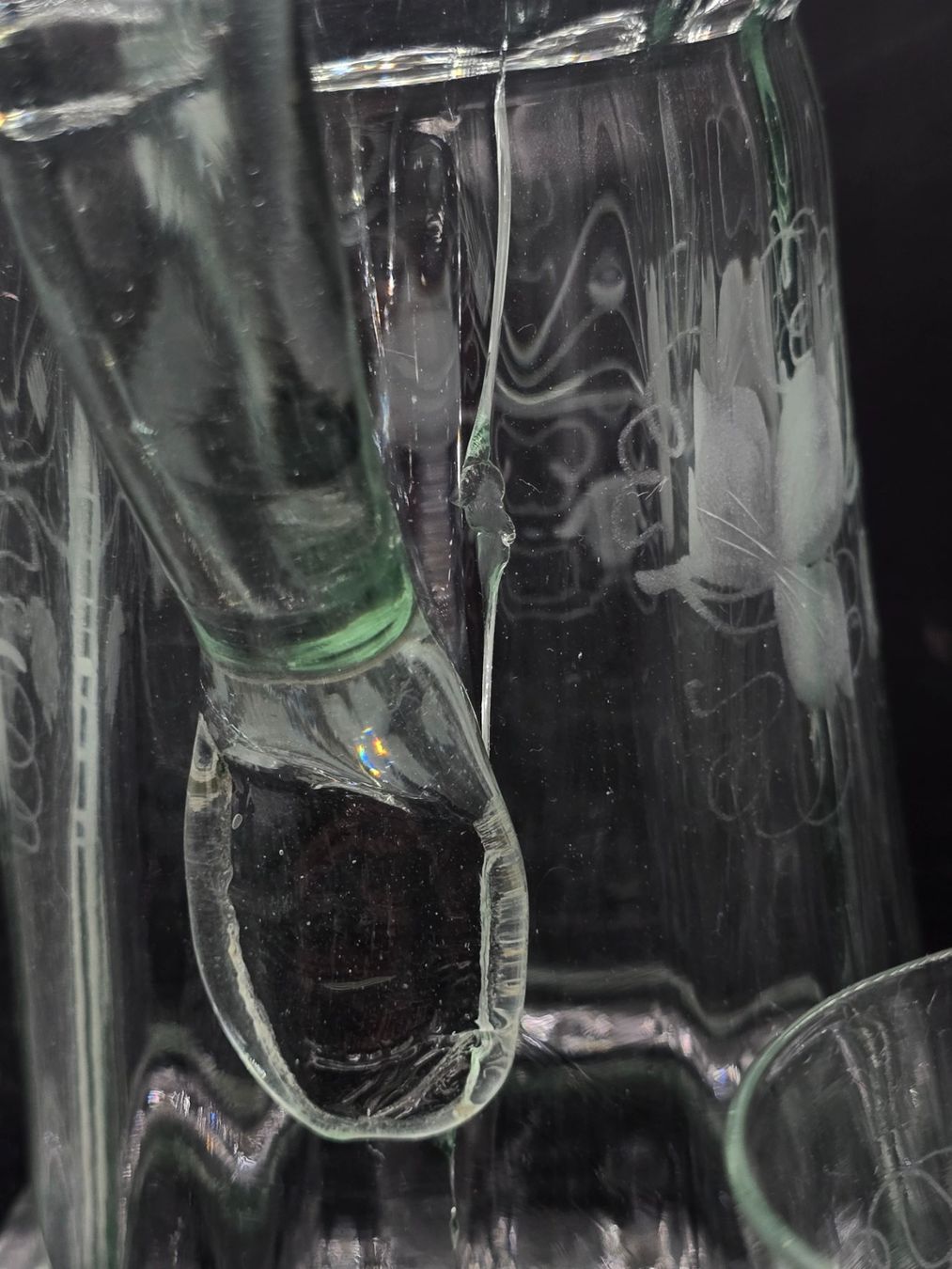 Caraffe: Antiker Wasser / Weinkrug mit 6 Gläser – Usato da Rorschacherberg venduto da snOOpydOg11 6