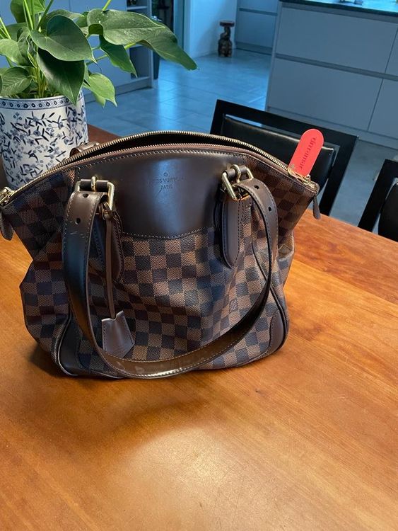 Louis Vuitton Damier Ebene Canvas Verona MM Bag Louis Vuitton