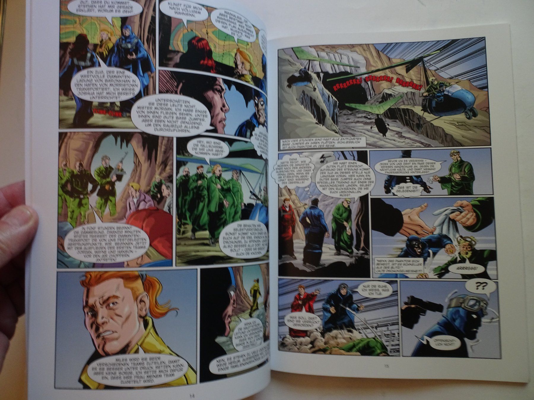 Fumetti: Phantom Comic: Die verschwundenen Base Jumper, Top Zustand – Usato da Schönenwerd venduto da schnitzunddrunter 2