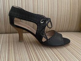 Exklusive Design-Sandaletten von DYVA - Echtes Leder - 36,5