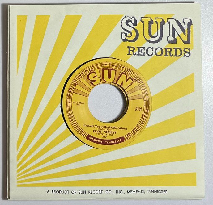 Dischi in vinile: Singles: 5x ELVIS PRESLEY - Sun Singles – Usato da Frenkendorf venduto da Yard-Sale-2000 3