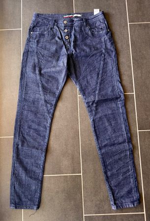 Jeans Hosen PLEASE Gr. M selten getragen Dunkelblau