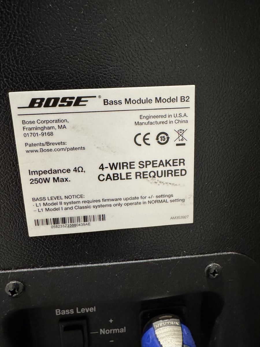 Bose Casse acustiche: Bose L1 PA mit B1 und B2 Bass Modul – Usato da Riedholz venduto da swissdrummusic 4