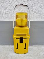 Vintage NICOLN Signallampe Baustellenlampe aus Belgien