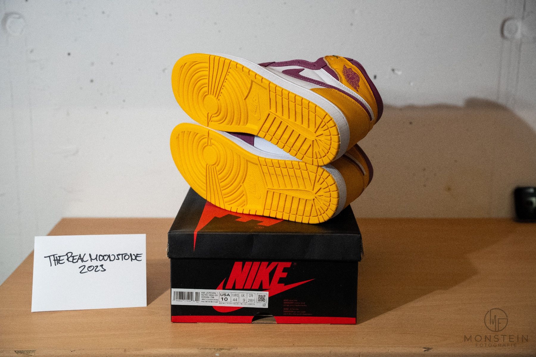 Jordan Scarpe da uomo: Jordan 1 High Original!! // Lakers // EU44 // Neu – Nuovo e nell'imballaggio originale da Wittenbach venduto da therealmoonstone 2