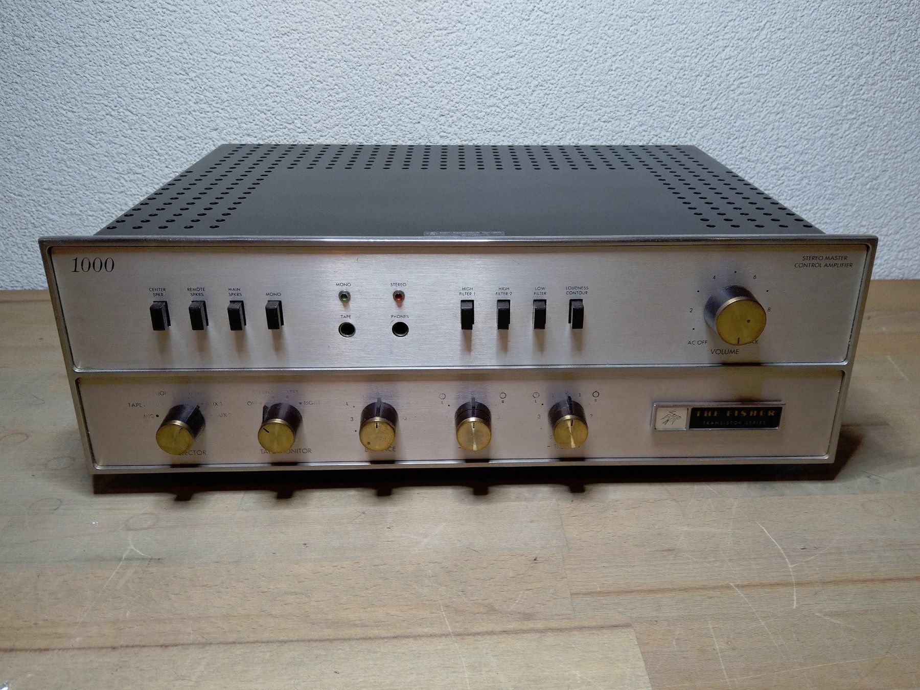 Amplificatori: Fisher TX-1000 – Usato da Villeneuve venduto da Mortacci_tua