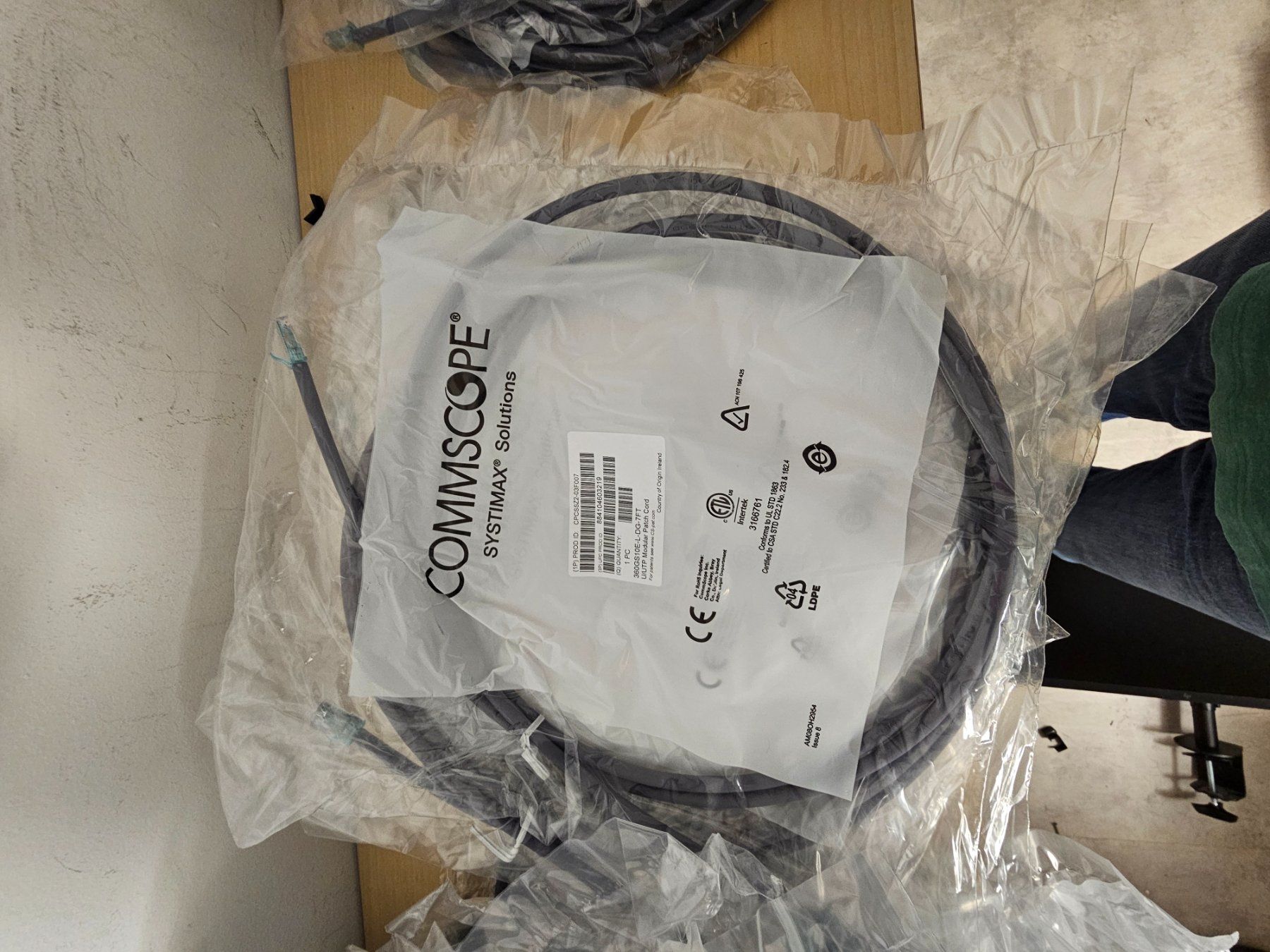 Cavi: Patchkabel Commscope verschiedene Längen – Nuovo e nell'imballaggio originale da obstalden venduto da Walensee1 1