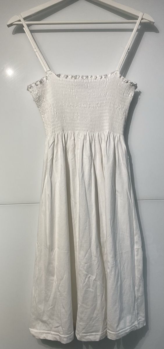 Only Kleider: Weiss Sommerkleid Grösse M leicht gebraucht – Gebraucht aus Hausen AG von corinne_g