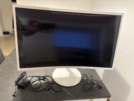 Samsung Monitor C32F391FWU 32 Zoll Curved weiss gebraucht