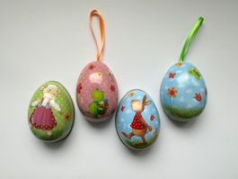 Blecheier Osterei Ostern Deko Osterbaum