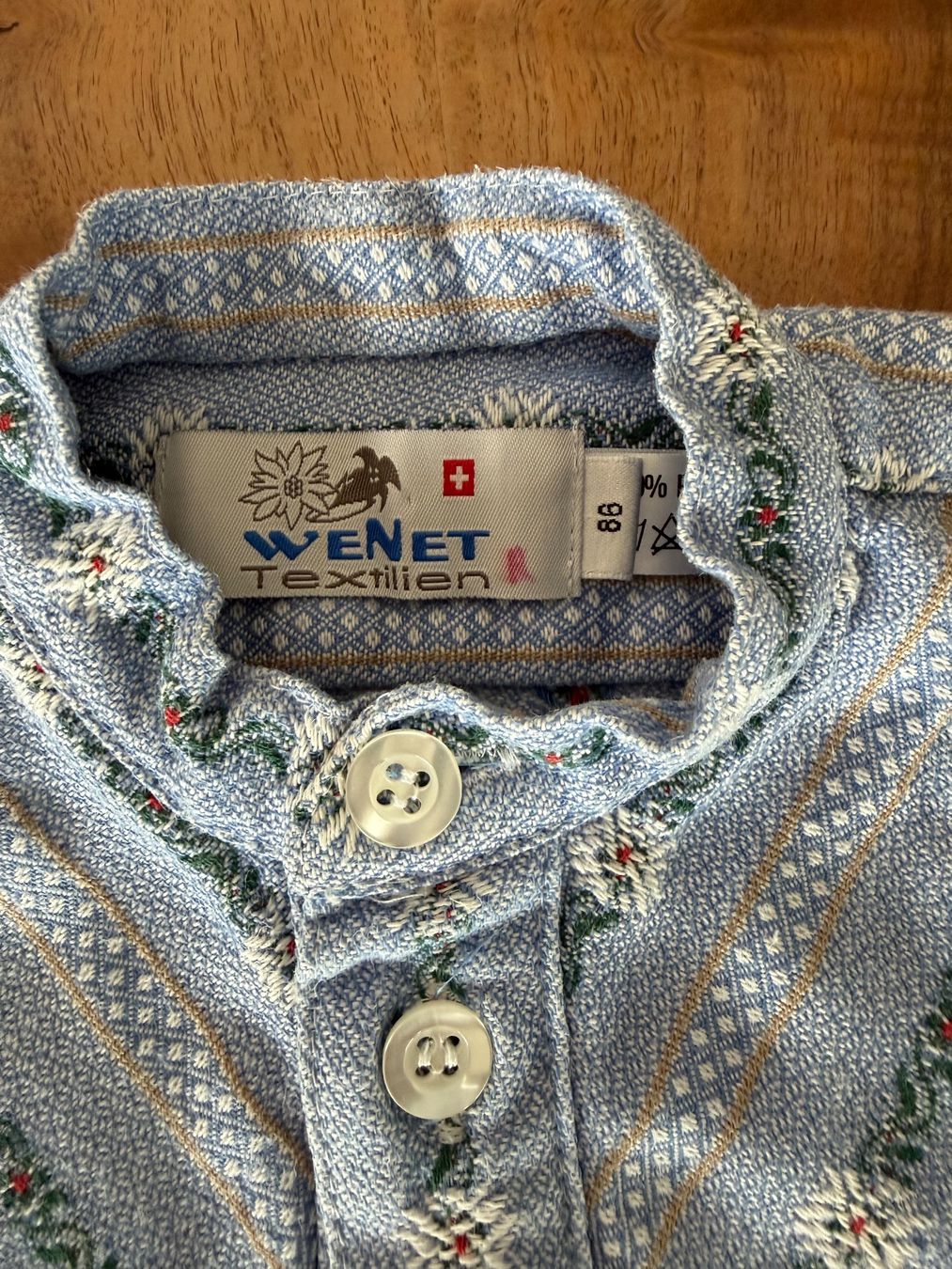 Edelweiss Hemden, T-Shirts & Polos: Edelweiss-Hemd, Grösse 86 – Gebraucht aus Haslen AI von s176 1
