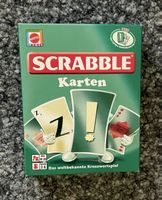 Scrabble Karten Mattel neuwertig im Karton