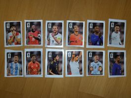 🔥 Alle 12 Panini Coca Cola Sticker