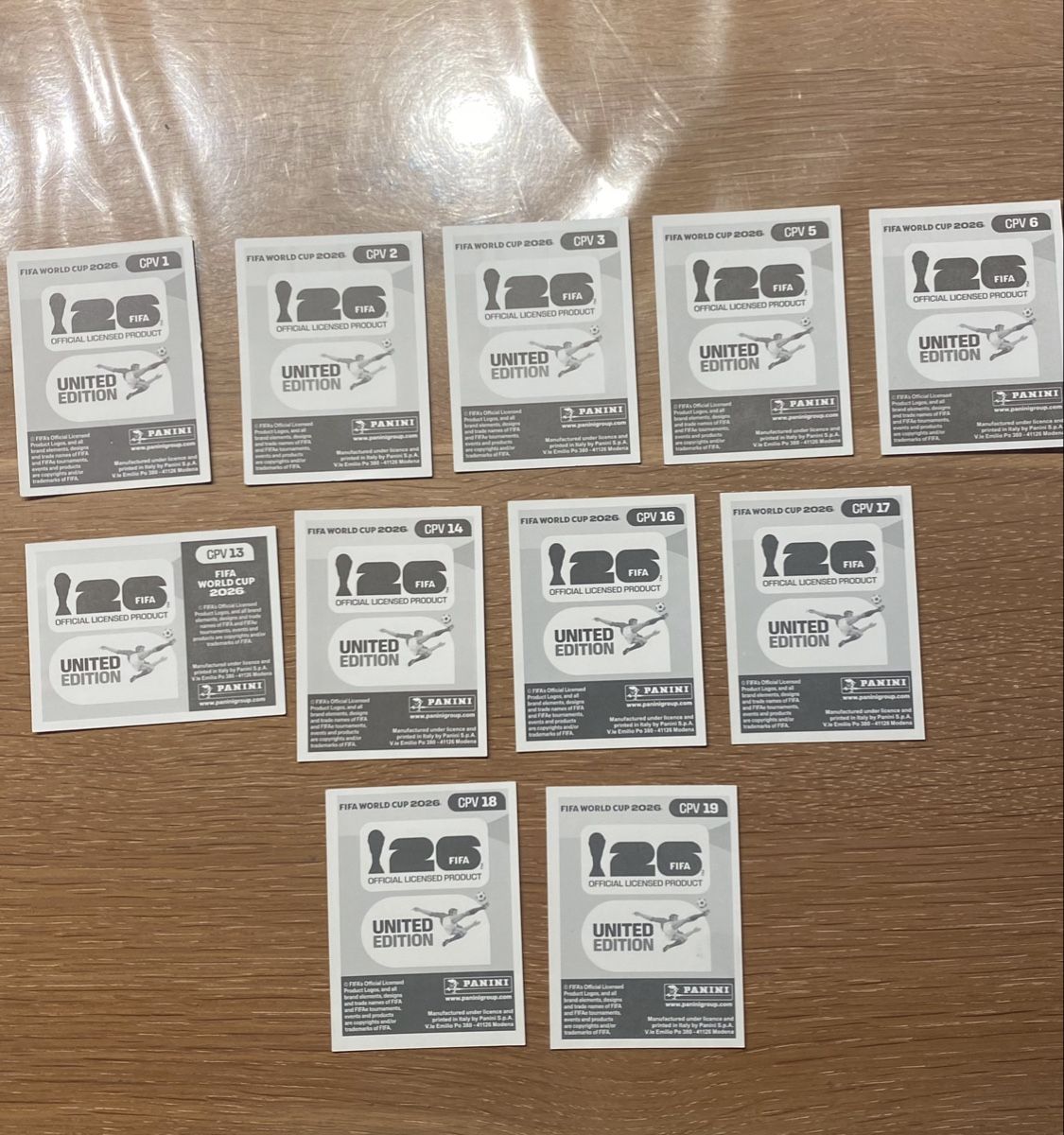 Panini Carte collezionabili: Panini Stickers - CPV - 11 Stickers – Nuovo (secondo la descrizione) da Adliswil venduto da didoli 1
