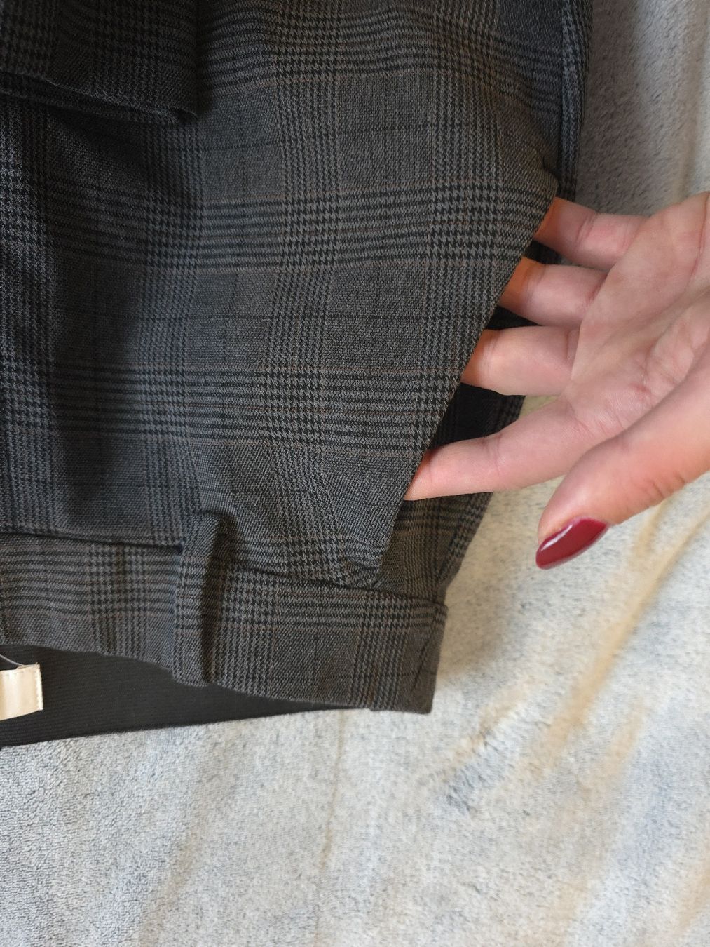 H&M Hosen: H&M Hosen, Gr. 38, Grau Kariert – Neu (gemäss Beschreibung) aus St Gallen von vir_5kgt 3