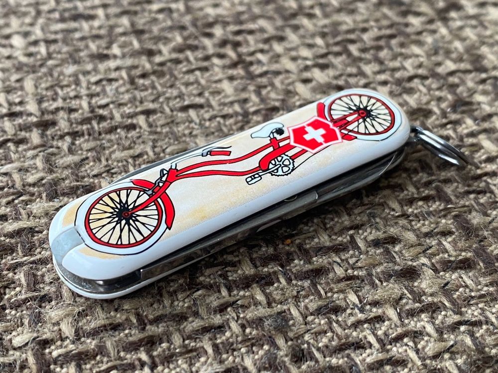 Kleines Sackmesser VICTORINOX „Bicycle“ LE2015 Rarität Kaufen auf Ricardo