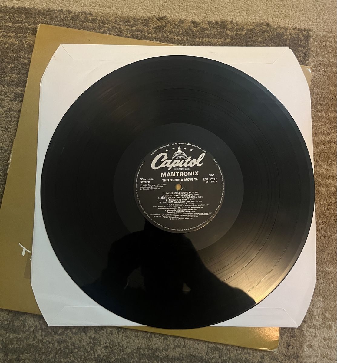Dischi in vinile: Mantronix lp – Usato da Liestal venduto da TKocher 1