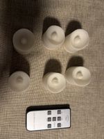 LED Kerzen mit Fernbedienung, 6er Set - Neuwertig!