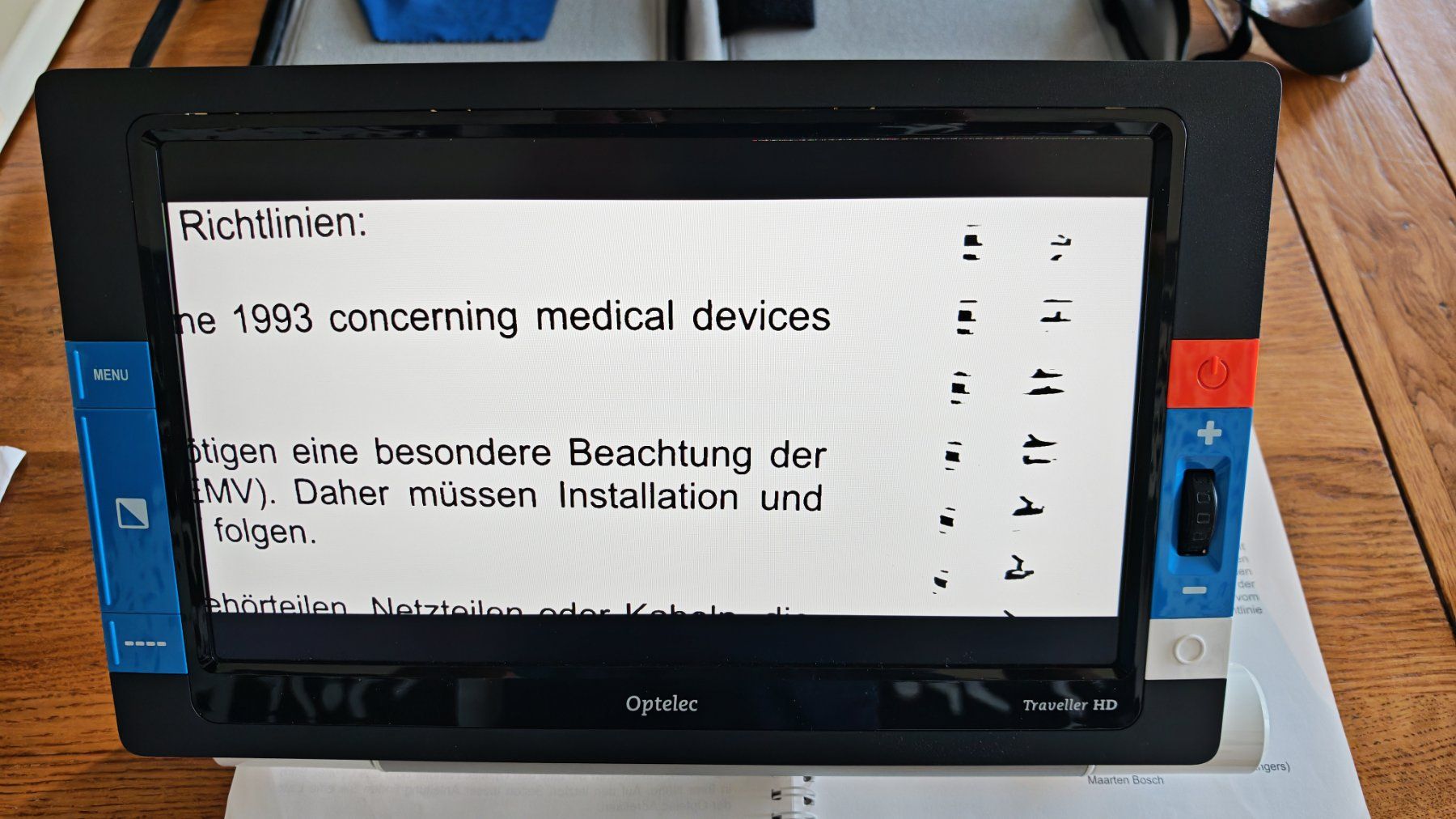 Optelec Sonstiges zu Optik: Optelec Traveller HD – Gebraucht aus Zürich von pnuts 1