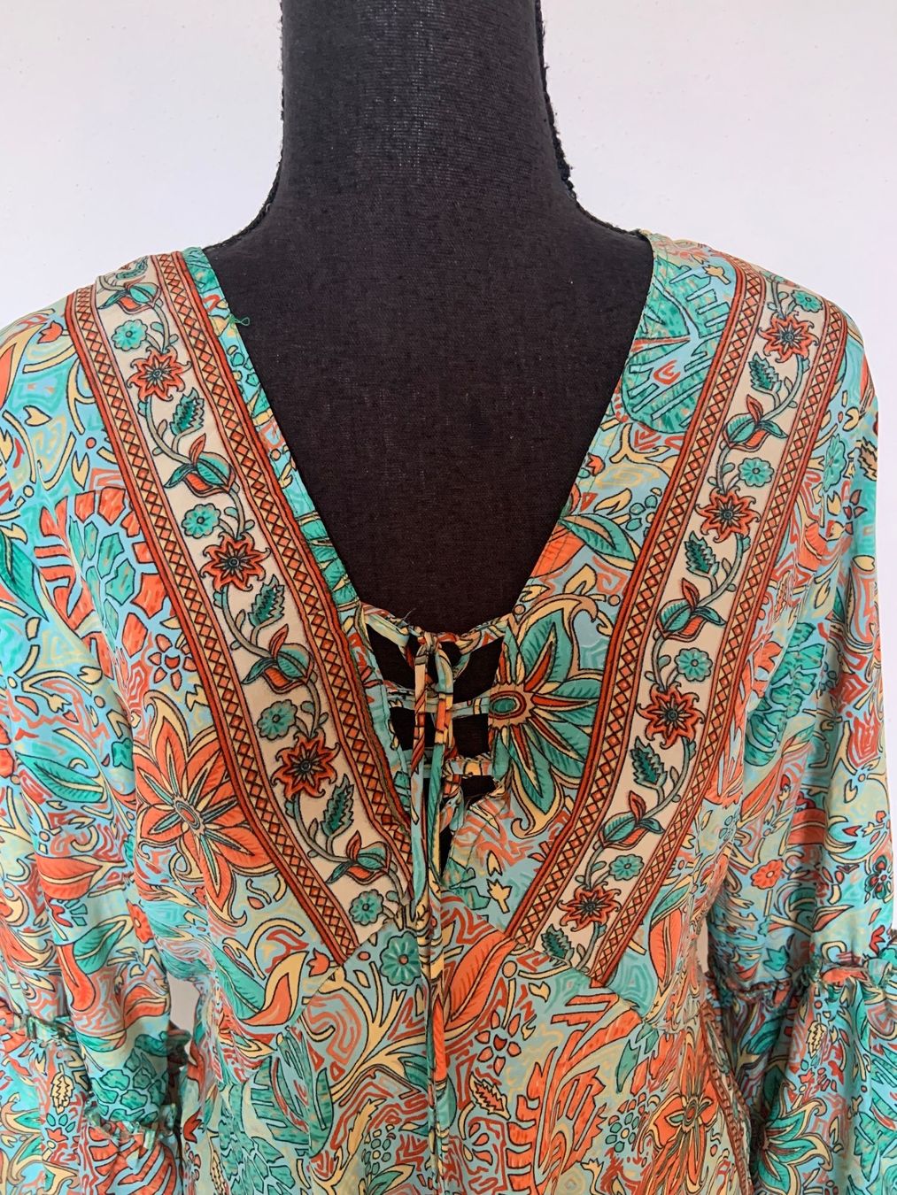 Vestiti: Boho Maxikleid aus Seide – Nuovo (secondo la descrizione) da Sigriswil venduto da ck56 3