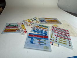 VE1- Kibri und andere Decals Aufkleber
