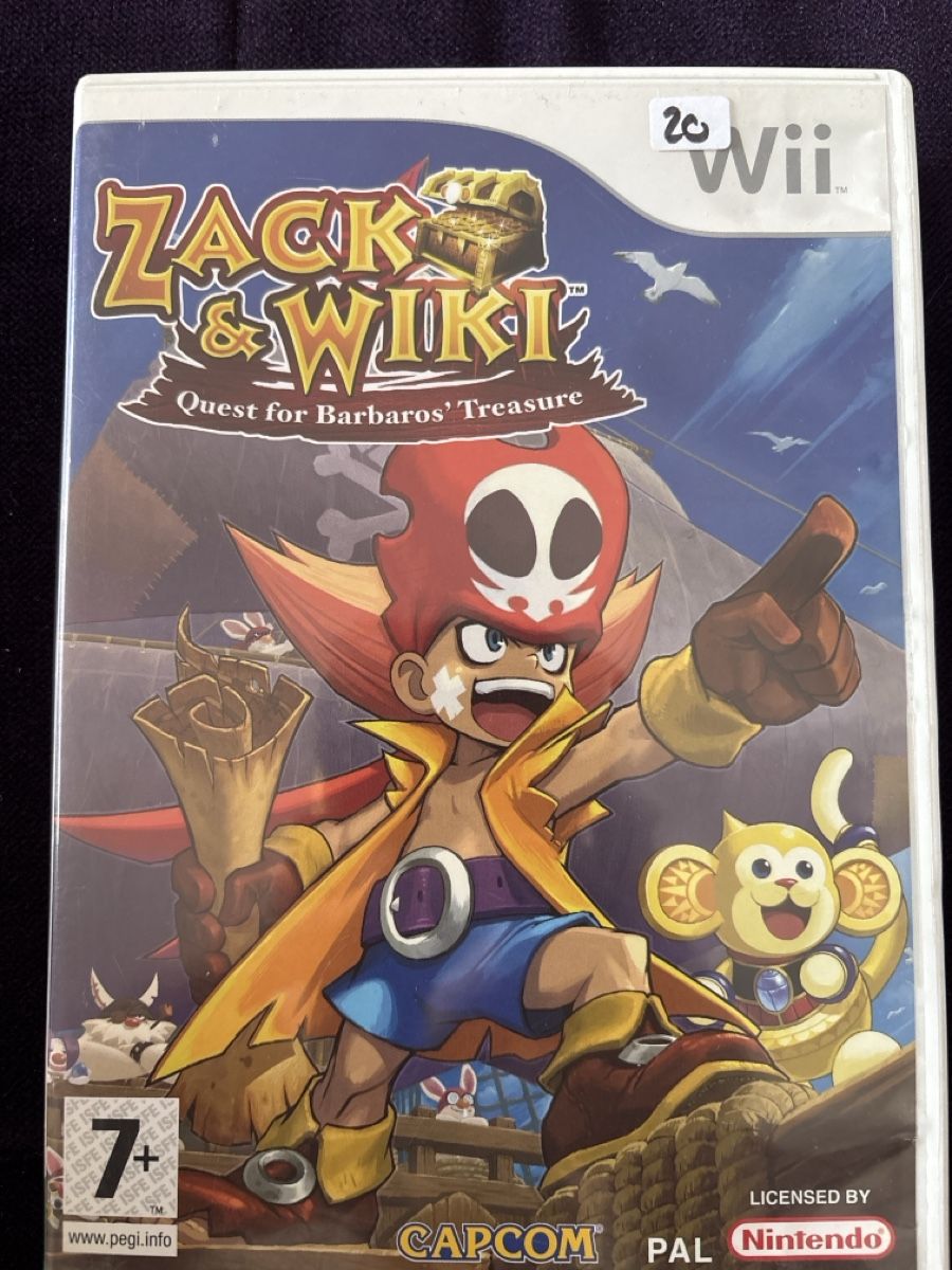 Giochi: Zack & Wiki Quest for Barbaros' Treasure Wii – Usato da Zürich venduto da hiddentreasures_zh