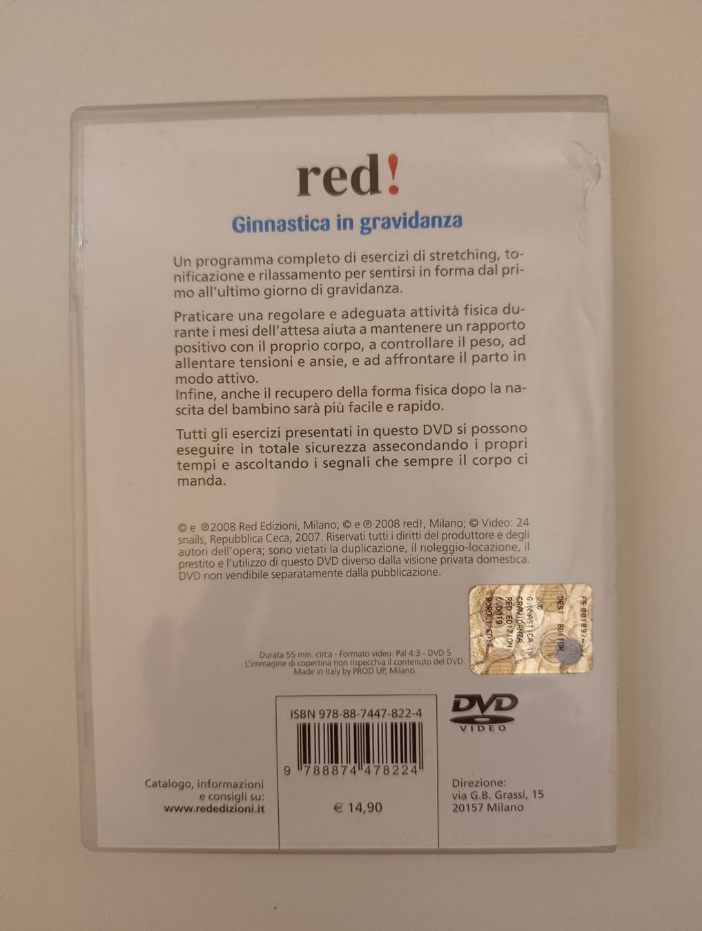 Tutti i DVDs: DVD ginnastica in gravidanza – Usato da Ludiano venduto da Mo_Bia 2