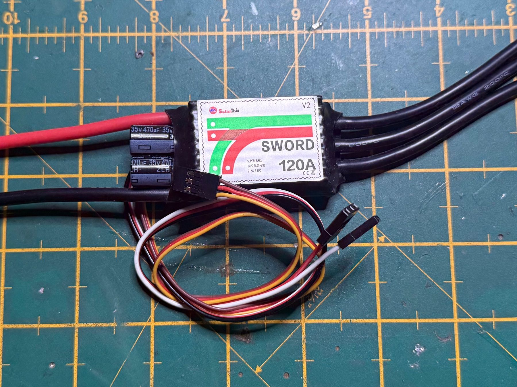 Modellismo RC: Sunrise SWORD 120A mit Programmierkarte – Nuovo (secondo la descrizione) da Rombach venduto da mobsi13