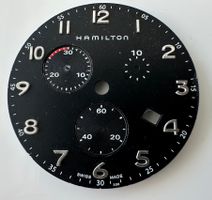 HAMILTON - CADRAN HAMILTON CHRONOGRAPH  35 mm - NOS