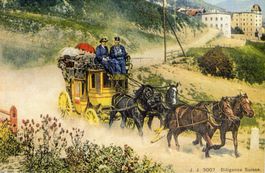 Vaud   VD  -    POSTE  Diligence Suisse       en 1899