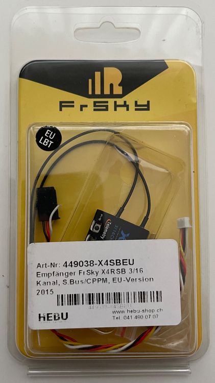 FrSky 2.4GHz ACCST D16 X4R SB S.Bus | Kaufen auf Ricardo