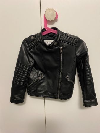 Kunstlederjacke Mädchen Gr. 104