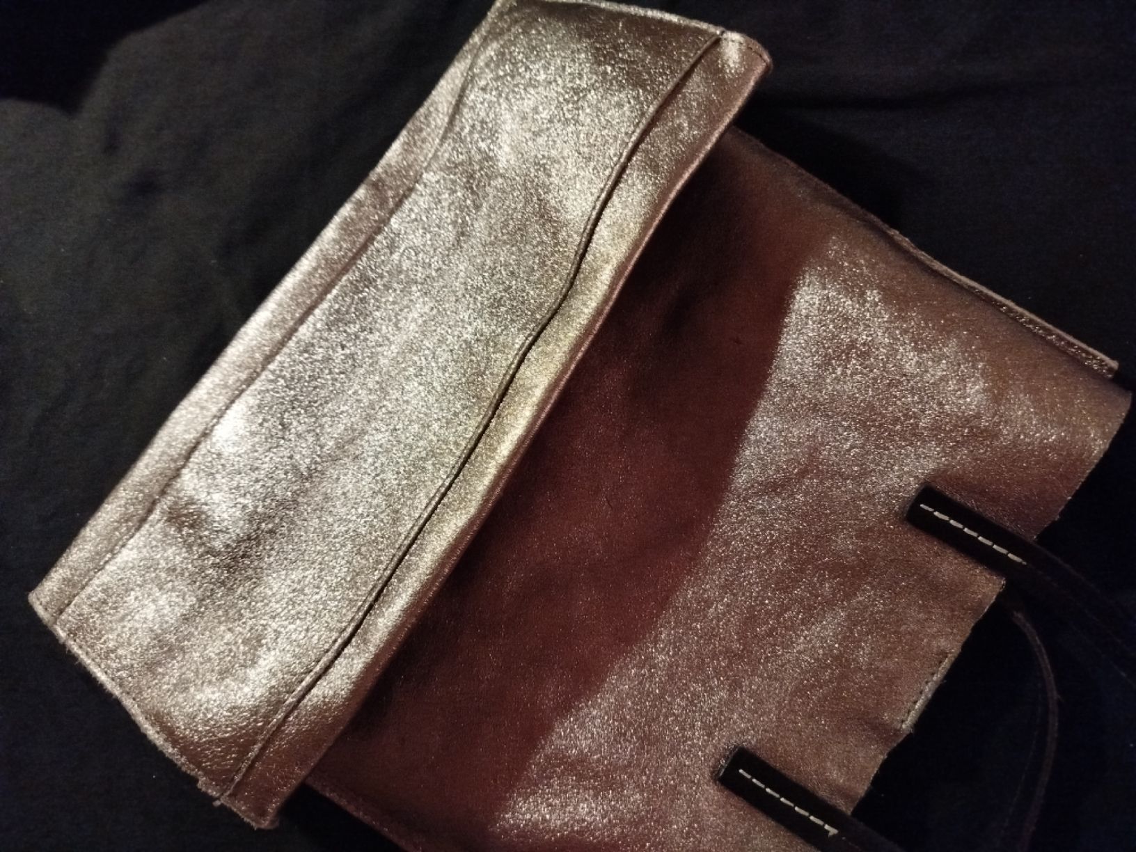Borse da donna: Sac cuir bronze – Nuovo (secondo la descrizione) da Sonvilier venduto da lesW 4