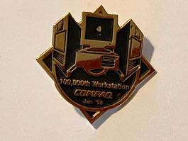 1 Pin Compaq 100,000th Workstation Januar 1998