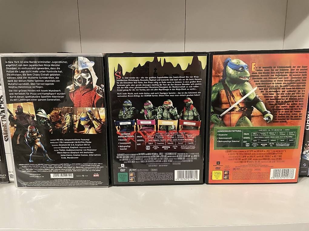 Alle DVDs: Turtles Trilogy – Gebraucht aus Olten von 2Southpaw8 2