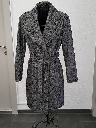 Manteau Esprit tissu chevrons 38