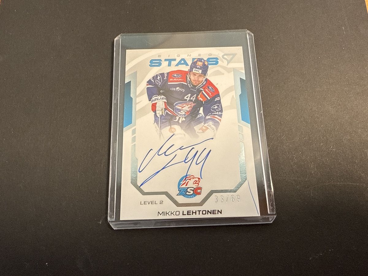 Cartoline: ZSC Signed Stars Mikko Lehtonen – Nuovo (secondo la descrizione) da Zizers venduto da KP21