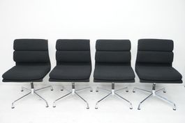 Original Vitra Eames Soft Pad EA208 Stoff schwarz