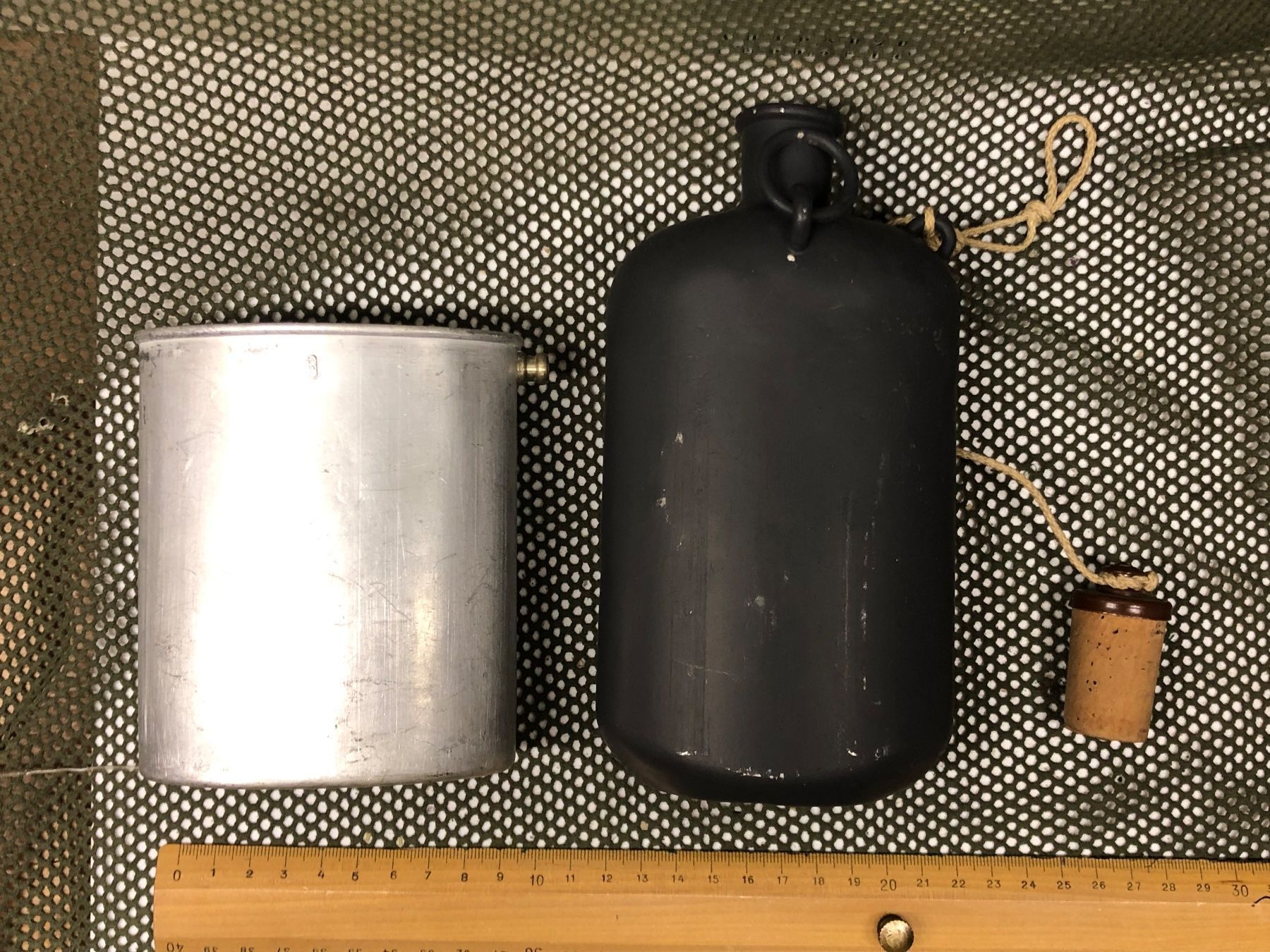 Schweizer Armee Ausrüstung & Ersatzteile: Schweizer Armee Feldflasche Labelflasche Wänteli Flachmann – Neu (gemäss Beschreibung) aus Madiswil von TEMISO 1