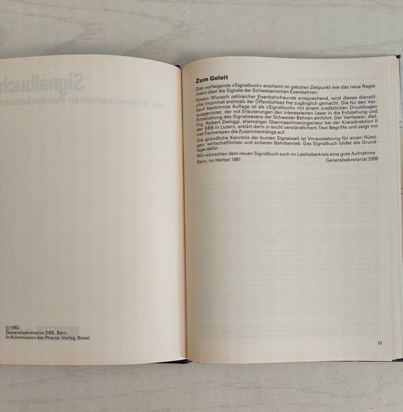 Libri: Signalbuch der Schweizerischen Bundesbahnen – Usato da Hemishofen venduto da Lany 1