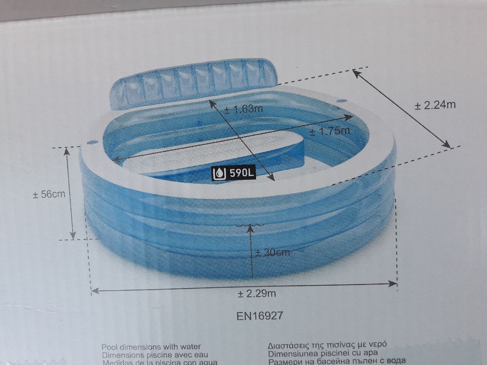 Intex Piscines: Pool aufblasbar – Défectueux à Sirnach par AVO_8370_Sirnach 3