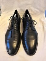 NavyBoot  Klassische schwarze Lederschuhe Gr. 42