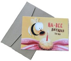 HA-BEE BIRTHDAY TO YOU mit Umschlag  (neu, OVP)