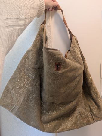 Moshi Schweden Schultertasche Kennedy beige, neuwertig