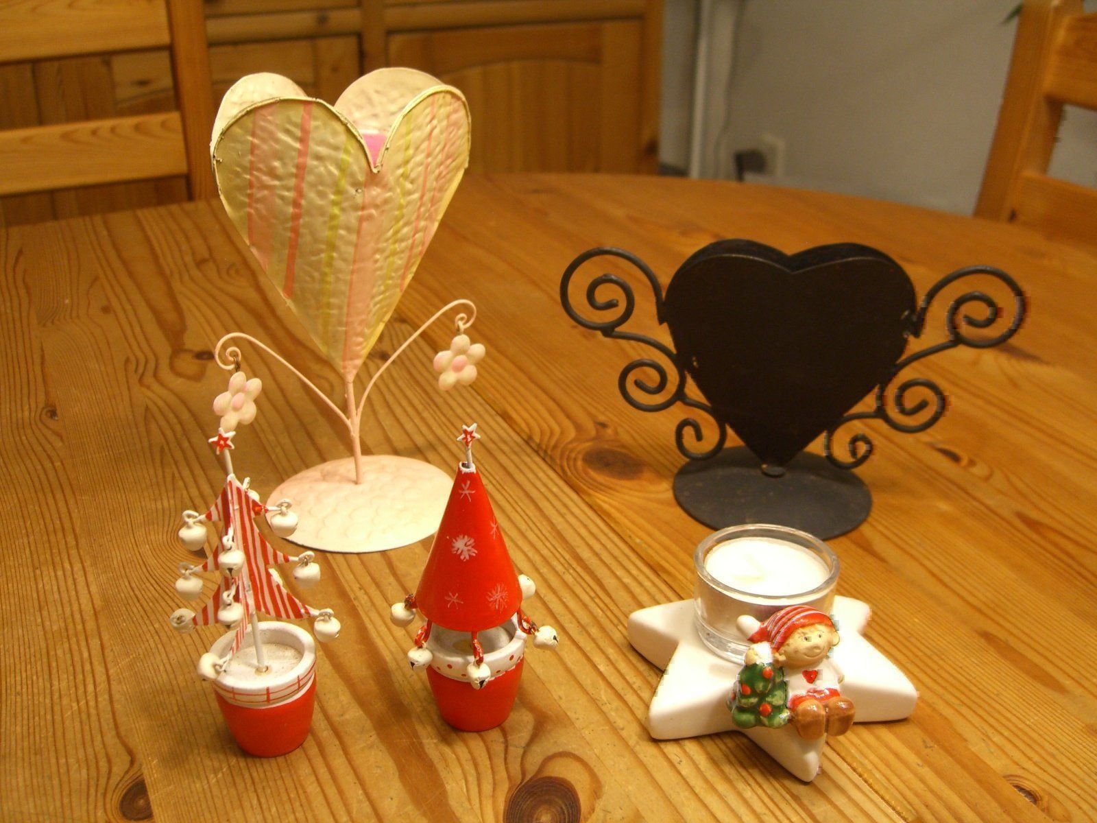 Tutte le decorazioni: Weihnachtsdeko-Set, 5 teilig, wie Bild – Nuovo (secondo la descrizione) da Winterthur venduto da Ghandi5