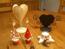 Weihnachtsdeko-Set, 5 teilig, wie Bild