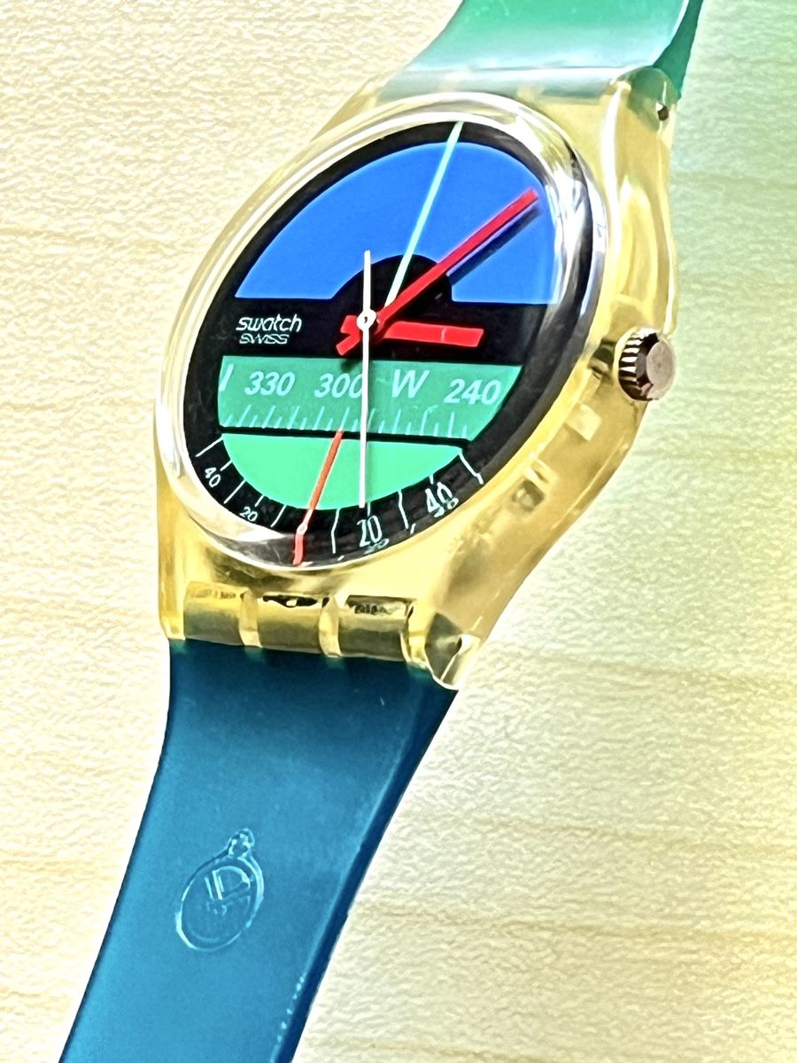 Swatch Uhren: Swatch Uhr mit transparentes Gehaeuse – Gebraucht aus Grenchen von chththl 2