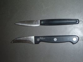 2 Küchenmesser: Globus, Edelstahl